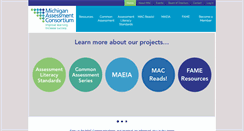 Desktop Screenshot of michiganassessmentconsortium.org